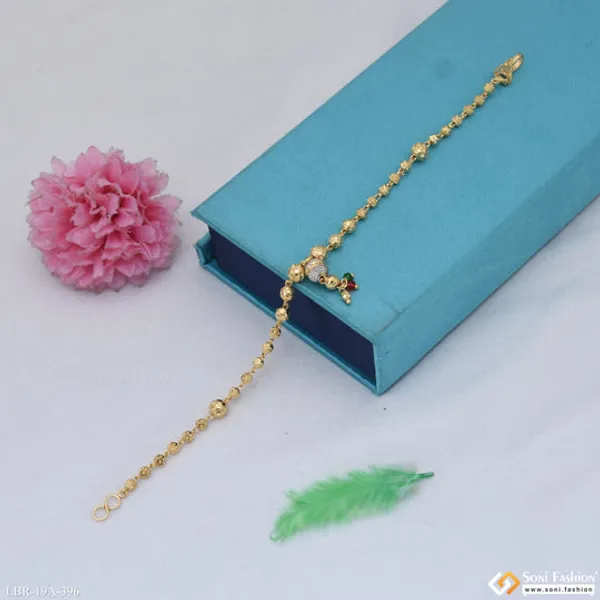 1_Gram_Gold_Plated_Designer_Bracelet_For_Ladies_Style_A396