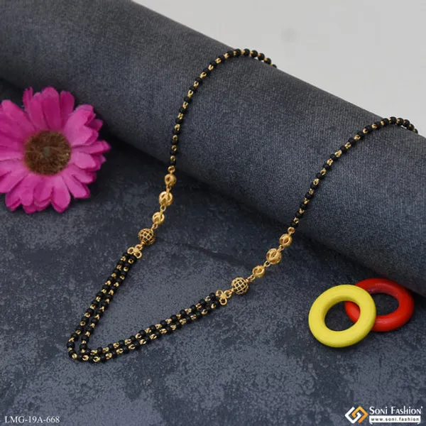 1_Gram_Gold_Plated_Sparkling_Design_Mangalsutra_For_Women_Style_A668