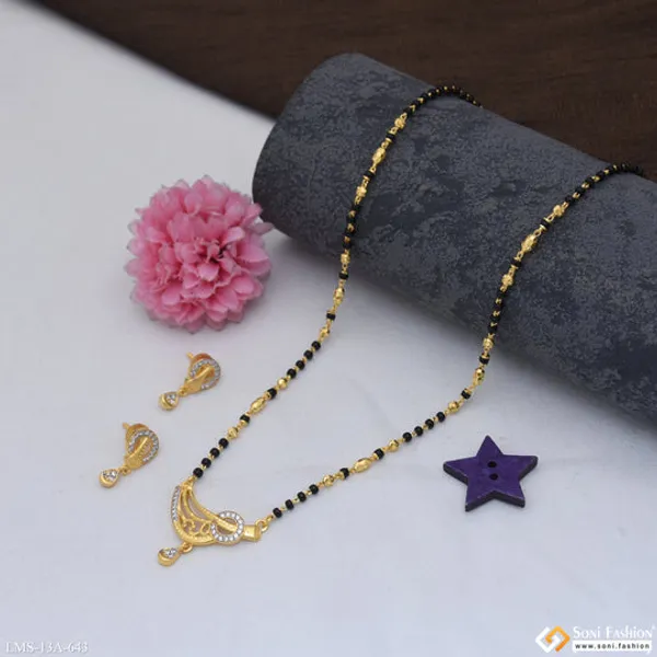 Latest_Design_Gold_Plated_Mangalsutra_Set_For_Women_Style_A643