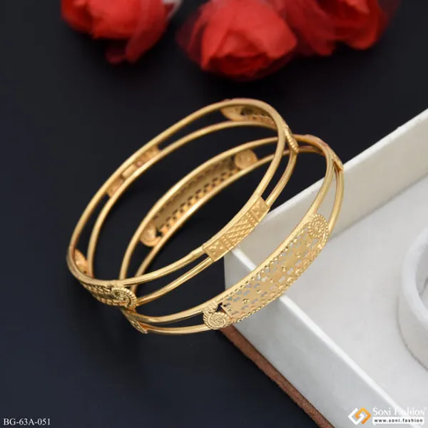 1_Gram_Gold_Plated_Gorgeous_Design_Bangles_For_Women_Style_A051