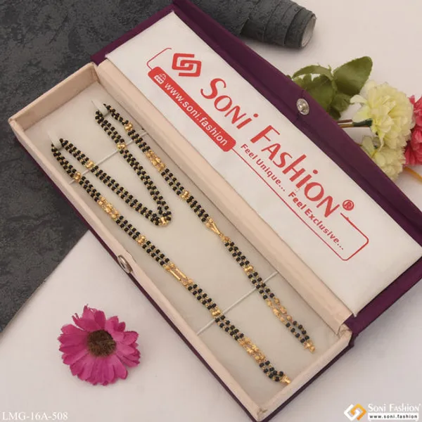 1_Gram_Gold_Plated_Glamorous_Design_Mangalsutra_Dori_For_Women_Style_A508