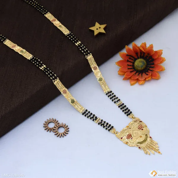 Lovely_Design_Gold_Plated_Mangalsutra_For_Women_Style_B040