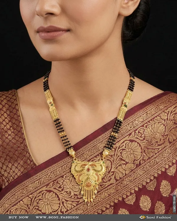 Glamorous_Design_Fancy_Design_Gold_Plated_Mangalsutra_For_Women_Style_A427