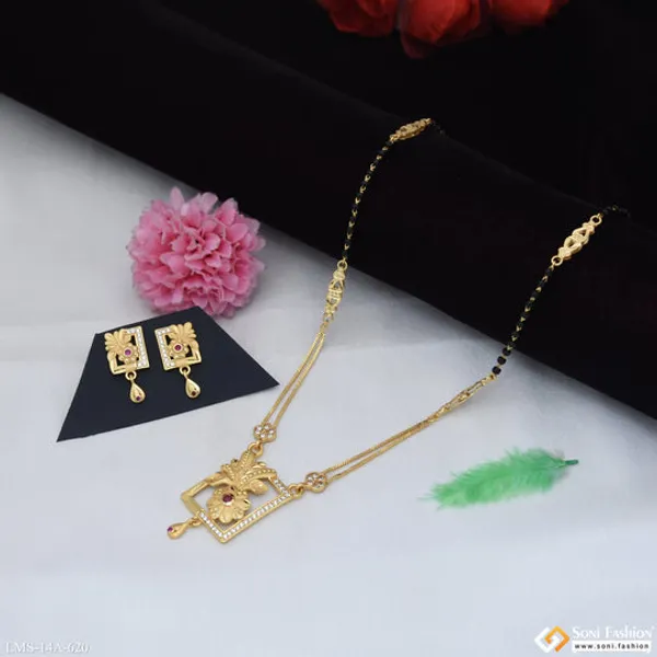 Beautiful_Design_Gold_Plated_Mangalsutra_Set_For_Women_Style_A620