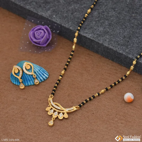 Casual_Design_Gold_Plated_Mangalsutra_For_Women_Style_A606