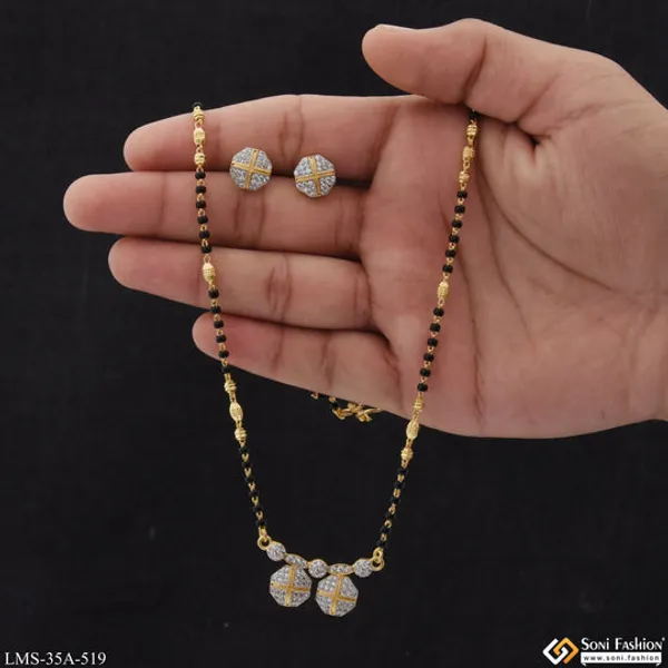 1_Gram_Gold_Plated_New_Style_Mangalsutra_Set_For_Women_Style_A519