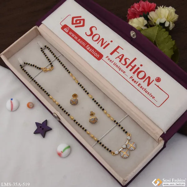 1_Gram_Gold_Plated_New_Style_Mangalsutra_Set_For_Women_Style_A519