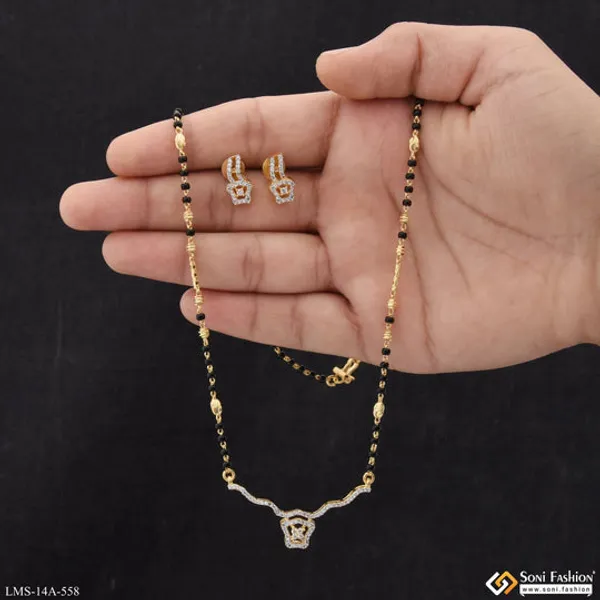 Glamorous_Design_Gold_Plated_Mangalsutra_Set_For_Women_Style_A558