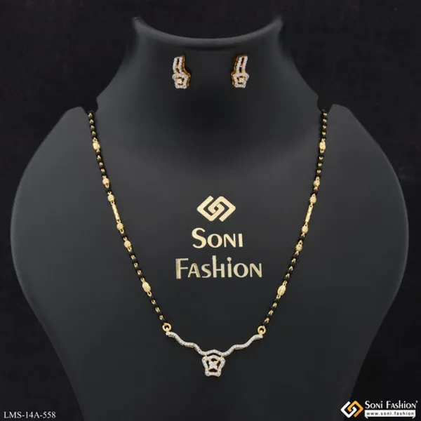 Glamorous_Design_Gold_Plated_Mangalsutra_Set_For_Women_Style_A558