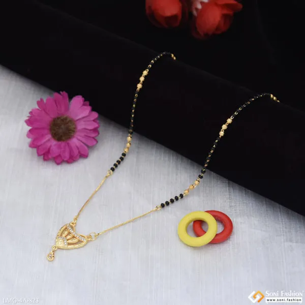 Sparkling_Design_Gold_Plated_Mangalsutra_For_Women_Style_A823