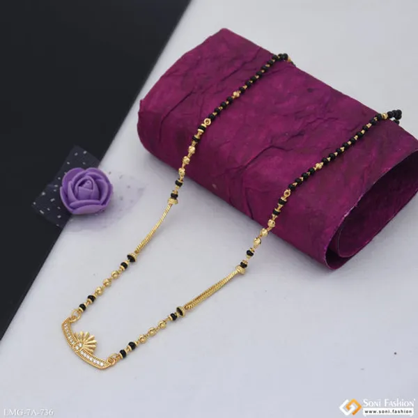 Sparkling_Design_Gold_Plated_Mangalsutra_For_Women_Style_A736