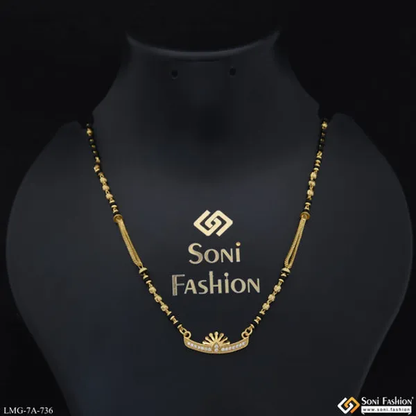 Sparkling_Design_Gold_Plated_Mangalsutra_For_Women_Style_A736