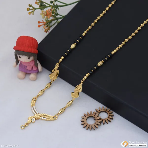 Fashionable_Gold_Plated_Mangalsutra_For_Women_Style_A868