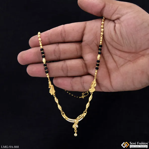 Fashionable_Gold_Plated_Mangalsutra_For_Women_Style_A868