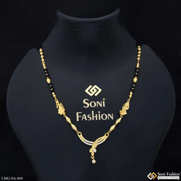 Fashionable_Gold_Plated_Mangalsutra_For_Women_Style_A868