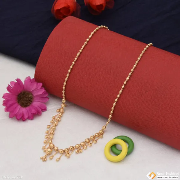 Artisanal_Design_Gold_Plated_Necklace_For_Ladies_Style_A721