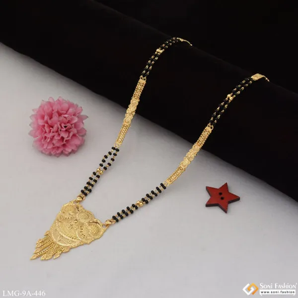 Stunning_Design_Lovely_Design_Gold_Plated_Mangalsutra_For_Women_Style_A446