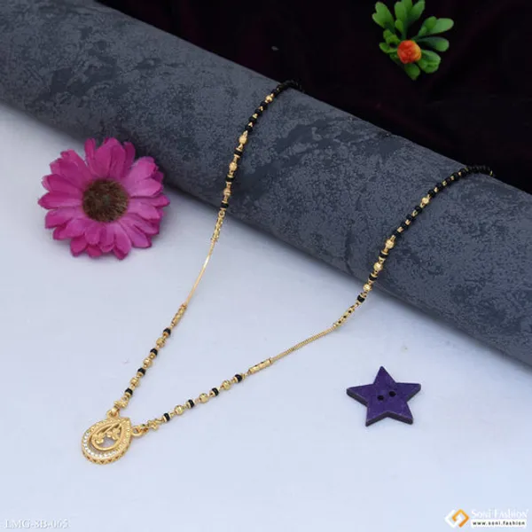 Sparkling_Design_Gold_Plated_Mangalsutra_For_Women_Style_B065