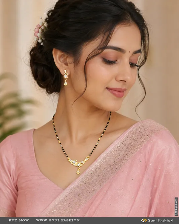 1_Gram_Gold_Plated_Gorgeous_Design_Mangalsutra_Set_For_Women_Style_A663