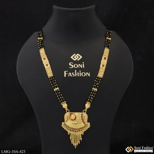 Sparkling_Design_Lovely_Design_Gold_Plated_Mangalsutra_For_Women_Style_A423