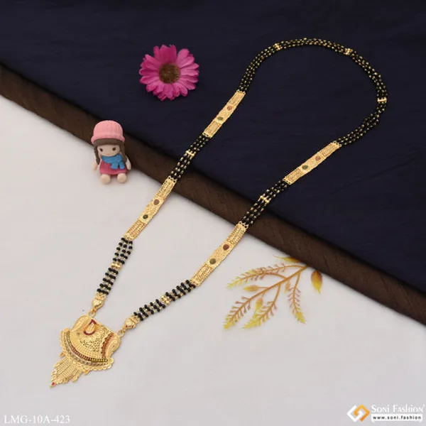Sparkling_Design_Lovely_Design_Gold_Plated_Mangalsutra_For_Women_Style_A423