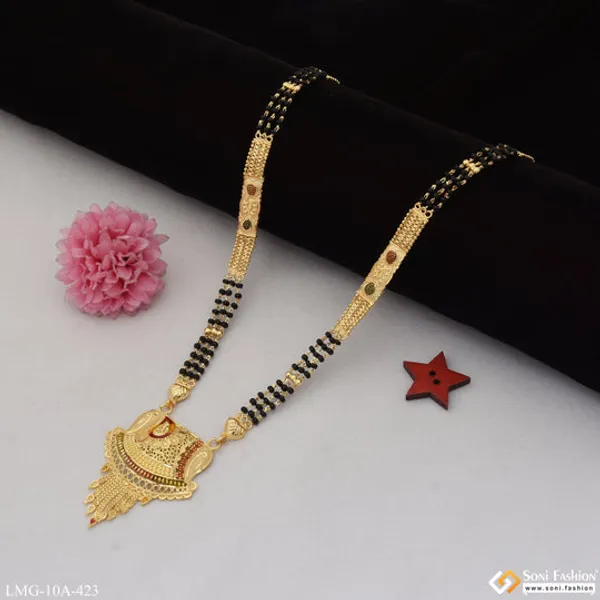 Sparkling_Design_Lovely_Design_Gold_Plated_Mangalsutra_For_Women_Style_A423