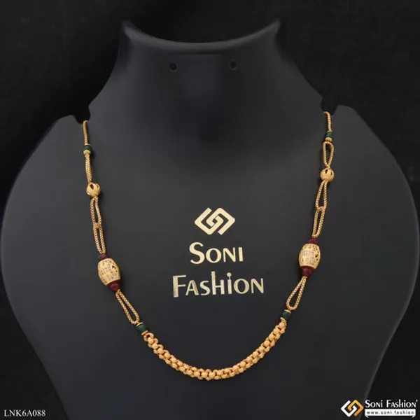 Matt_Finish_Gajari_With_Diamond_Stunning_Design_Gold_Plated_Necklace_Style_Lnka088