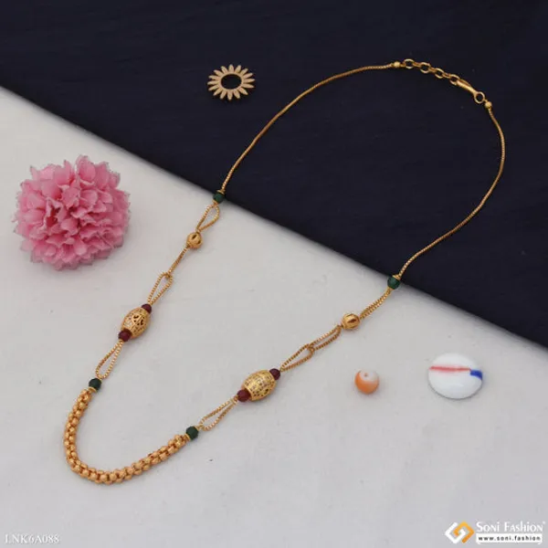 Matt_Finish_Gajari_With_Diamond_Stunning_Design_Gold_Plated_Necklace_Style_Lnka088