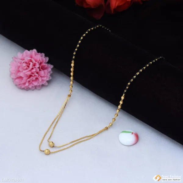 Glamorous_Design_Gold_Plated_Mangalsutra_For_Women_Style_B084