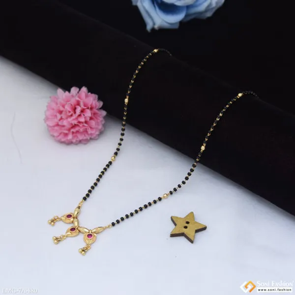 Brilliant_Design_Gold_Plated_Mangalsutra_For_Women_Style_A880