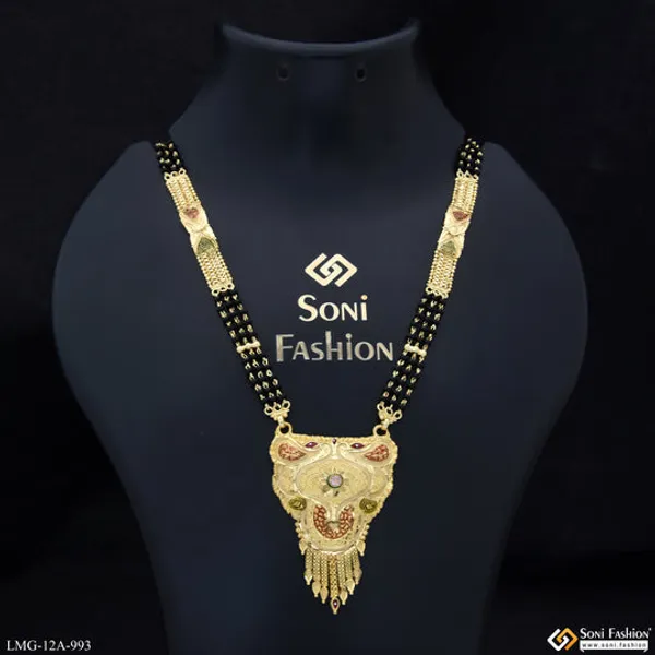 Eye_Catching_Design_Gold_Plated_Mangalsutra_For_Women_Style_A993