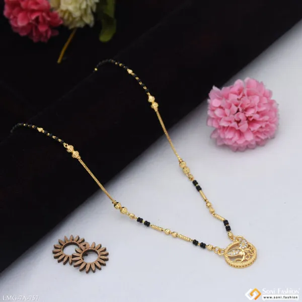Casual_Design_Gold_Plated_Mangalsutra_For_Women_Style_A757
