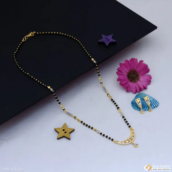 1_Gram_Gold_Plated_Eye_Catching_Design_Mangalsutra_Set_For_Women_Style_A660