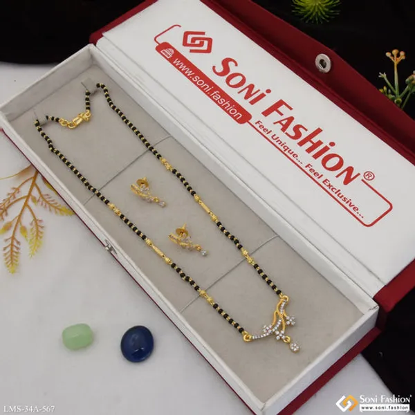 1_Gram_Gold_Plated_Classic_Design_Mangalsutra_Set_For_Women_Style_A567