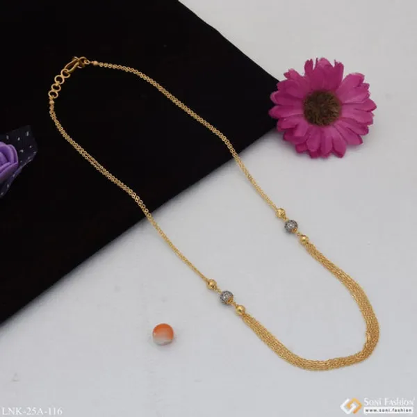 1_Gram_Gold_Plated_With_Diamond_Charming_Design_Necklace_For_Ladies_Style_A116