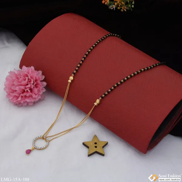 1_Gram_Gold_Plated_Superior_Quality_Mangalsutra_For_Women_Style_A388