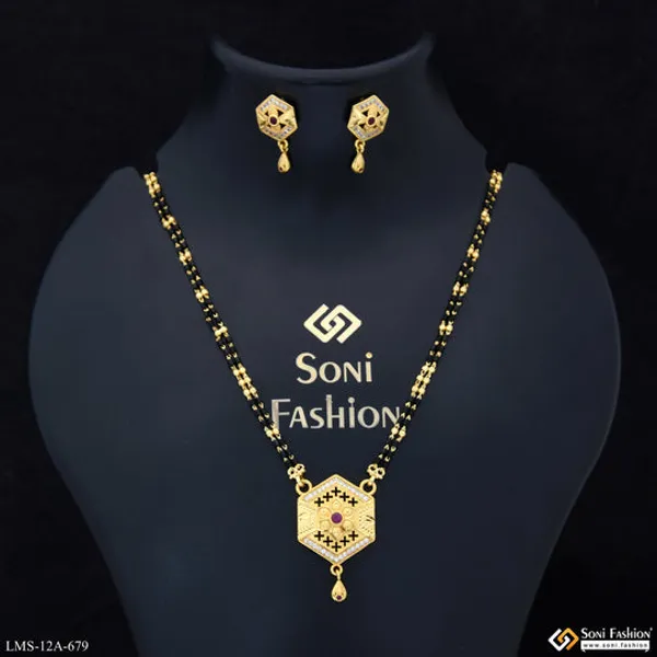 Unique_Design_Gold_Plated_Mangalsutra_Set_For_Women_Style_A679