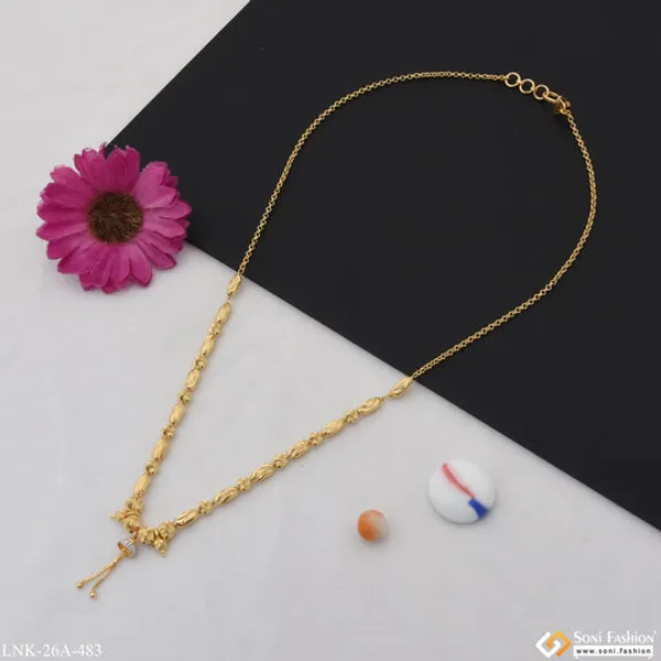 1_Gram_Gold_Plated_Charming_Design_Gold_Plated_Necklace_For_Women_Style_A483
