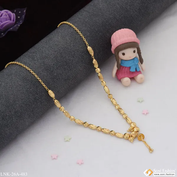 1_Gram_Gold_Plated_Charming_Design_Gold_Plated_Necklace_For_Women_Style_A483