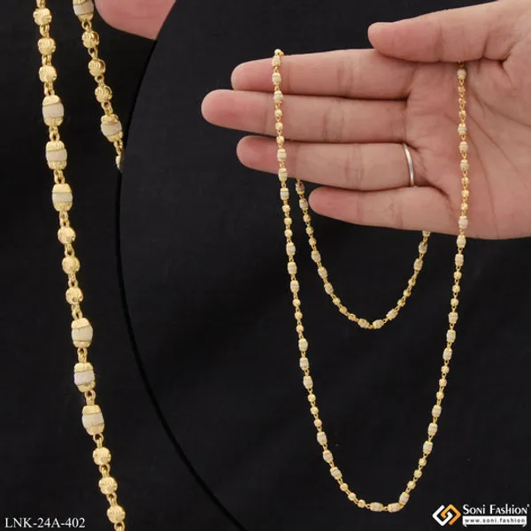 1_Gram_Gold_Plated_Designer_Classic_Design_Tulsi_Mala_For_Women_Style_A402