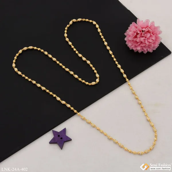 1_Gram_Gold_Plated_Designer_Classic_Design_Tulsi_Mala_For_Women_Style_A402