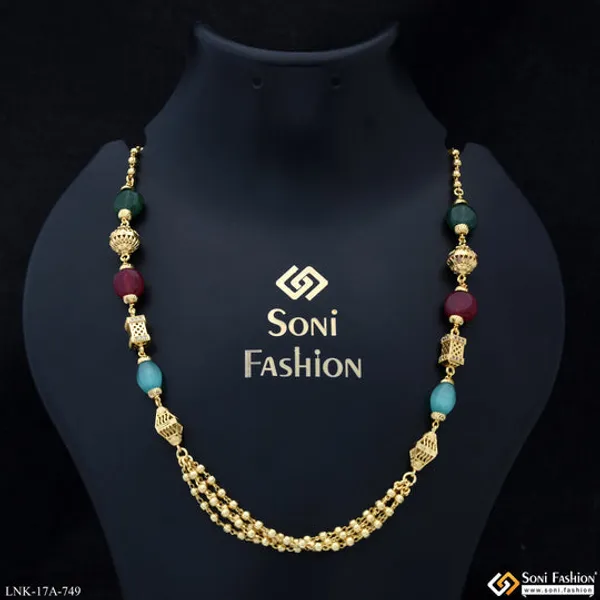 Unique_Design_Gold_Plated_Mala_For_Women_Style_A749