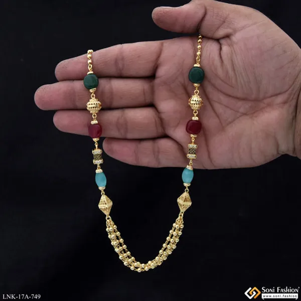 Unique_Design_Gold_Plated_Mala_For_Women_Style_A749