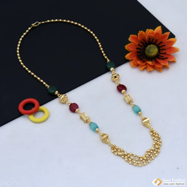 Unique_Design_Gold_Plated_Mala_For_Women_Style_A749