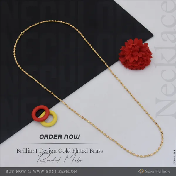 Brilliant_Design_Gold_Plated_Brass_Beaded_Mala_For_Women_Style_A668
