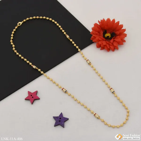 Charming_Design_With_Diamond_Cool_Design_Gold_Plated_Mala_For_Women_Style_A406