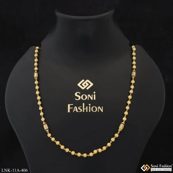 Charming_Design_With_Diamond_Cool_Design_Gold_Plated_Mala_For_Women_Style_A406