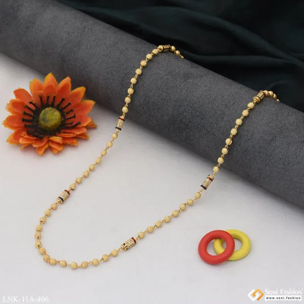 Charming_Design_With_Diamond_Cool_Design_Gold_Plated_Mala_For_Women_Style_A406