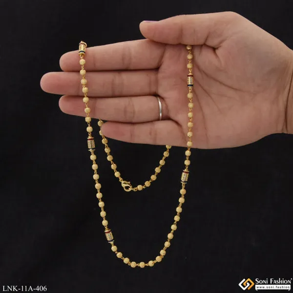 Charming_Design_With_Diamond_Cool_Design_Gold_Plated_Mala_For_Women_Style_A406