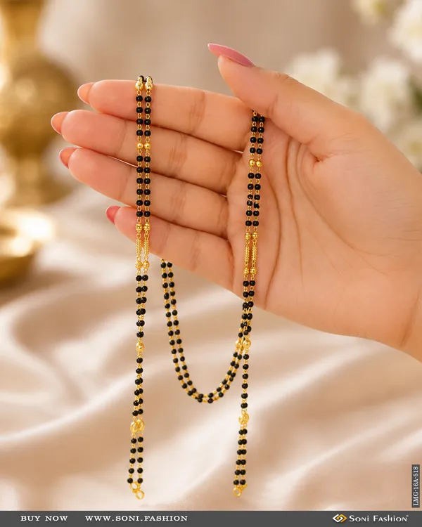 1_Gram_Gold_Plated_2_Line_Casual_Design_Mangalsutra_Dori_For_Women_Style_A518